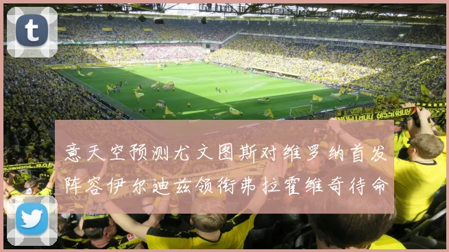 意天空预测尤文图斯对维罗纳首发阵容伊尔迪兹领衔弗拉霍维奇待命